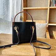 Tory Burch | Lee radziwill petite double bag in black 19cm - 3