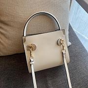 Tory Burch | Lee radziwill petite double bag in cream 19cm - 4