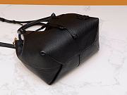 Tory Burch | Mcgraw small drawstring satchel in black 85119 25cm - 5