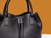 Tory Burch | Mcgraw small drawstring satchel in black 85119 25cm - 4