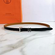 Hermes Pop H belt black 1.5cm - 5