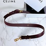 Celine belt in snakeskin 3cm - 5