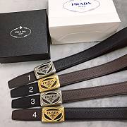 Prada leather belt 3.8cm - 1