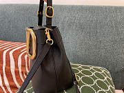 Valentino Supervee calfskin handbag black 20cm - 5