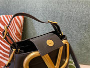 Valentino Supervee calfskin handbag black 20cm - 3