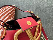 Valentino Supervee calfskin handbag red 20cm - 4