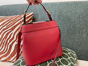 Valentino Supervee calfskin handbag red 20cm - 2