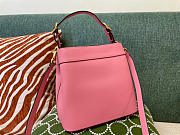 Valentino Supervee calfskin handbag pink 20cm - 3