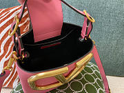 Valentino Supervee calfskin handbag pink 20cm - 5