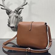 Celine medium Tabou in tan smooth calfskin 22cm - 6