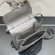 Celine medium Tabou in anthracite smooth calfskin 22cm - 2