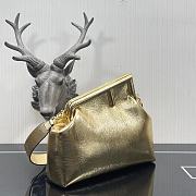 Fendi First medium gold bag 32.5cm - 6
