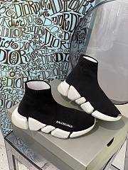 Balenciaga Speed 2.0 sneaker in black/white - 1