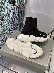 Balenciaga Speed 2.0 sneaker in black/white - 6