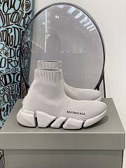 Balenciaga Speed 2.0 sneaker in grey/white - 2