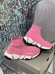 Balenciaga Speed 2.0 sneaker in pink/black - 1