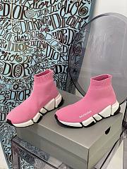 Balenciaga Speed 2.0 sneaker in pink/black - 2