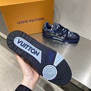 LV Trainer sneaker in blue  - 2