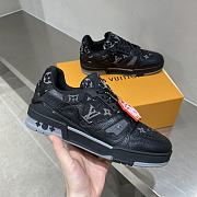LV Trainer sneaker in black - 2