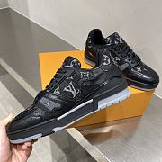 LV Trainer sneaker in black - 4
