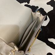 Hermes Roulis mini bag in white 18cm - 5