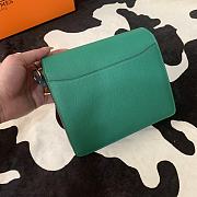 Hermes Roulis mini bag in green 18cm - 4