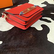 Hermes Roulis mini bag in light red 18cm - 6