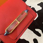 Hermes Roulis mini bag in light red 18cm - 5