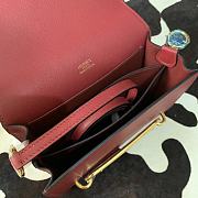 Hermes Roulis mini bag in red 18cm - 6