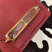 Hermes Roulis mini bag in red 18cm - 6