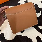 Hermes Roulis mini bag in brown 18cm - 5