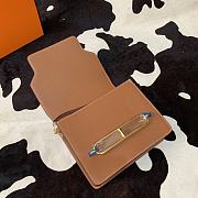 Hermes Roulis mini bag in brown 18cm - 4