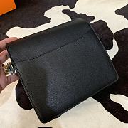 Hermes Roulis mini bag in black 18cm - 2