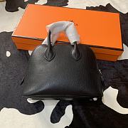 Hermes Bolide 1923 mini bag in black - 1