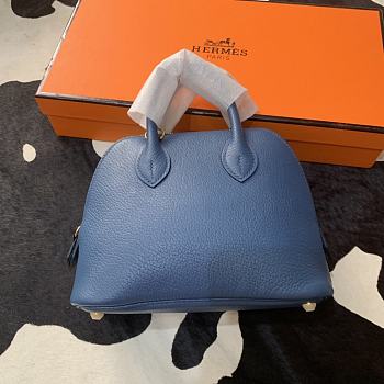 Hermes Bolide 1923 mini bag in blue