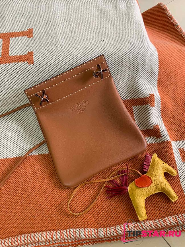 Hermes Aline mini bag in brown - 1
