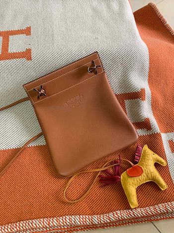 Hermes Aline mini bag in brown
