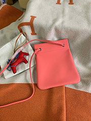 Hermes Aline mini bag in pink - 5