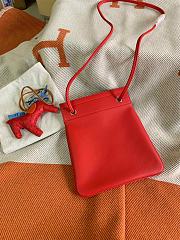 Hermes Aline mini bag in red - 6