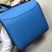 Hermes 2002 - 20 bag in blue - 4