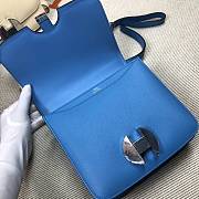 Hermes 2002 - 20 bag in blue - 5