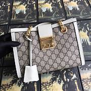 Gucci Padlock GG small shoulder bag in white 498156 26cm - 1