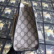 Gucci Padlock GG small shoulder bag in white 498156 26cm - 4