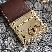 Gucci Padlock GG small shoulder bag in brown 498156 26cm - 5
