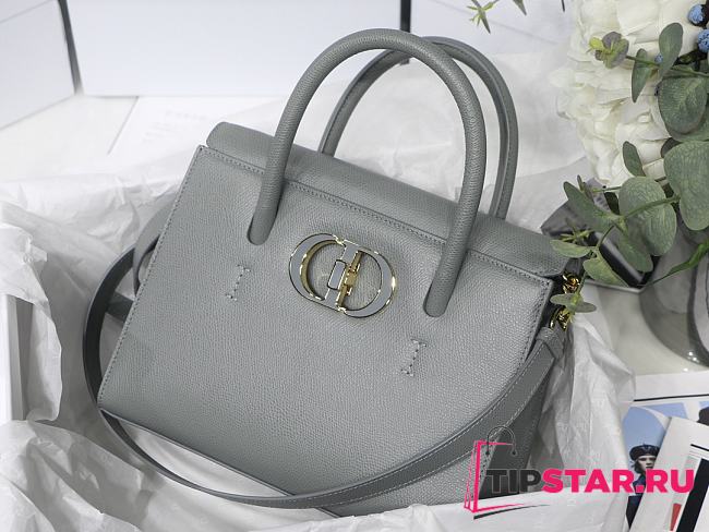 Dior ST Honoré bag in grey 25cm - 1