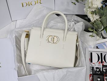 Dior ST Honoré bag in white 25cm