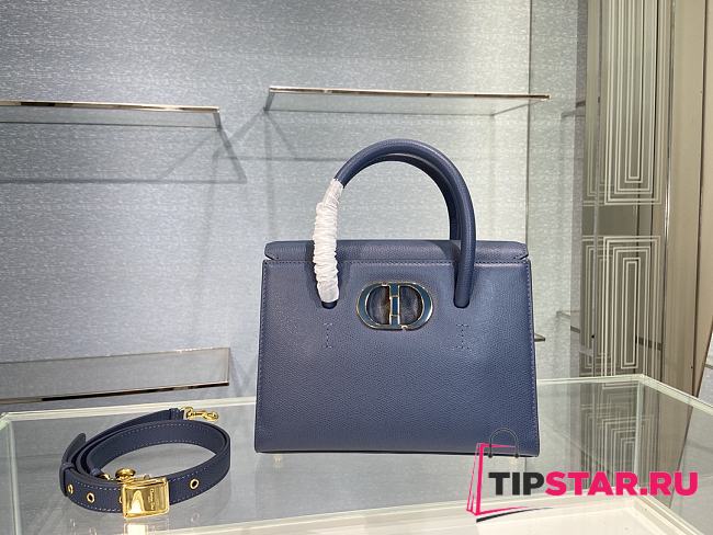 Dior ST Honoré bag in navy blue 25cm - 1