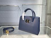 Dior ST Honoré bag in navy blue 25cm - 3
