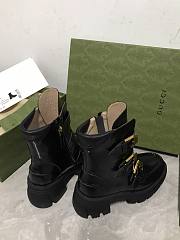 Gucci ankle boot with buckles - 4