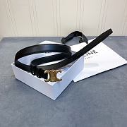 Celine belt black 2.5cm - 5
